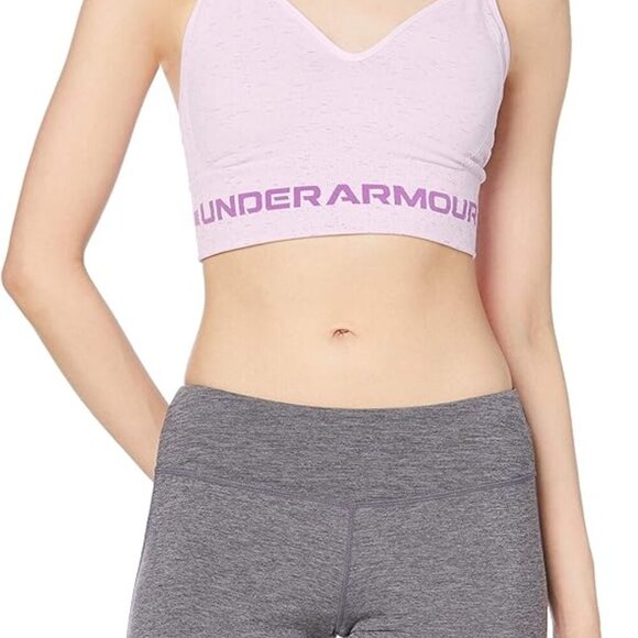 Under Armour Women's Seamless Longline Bra - Picture 1 of 5